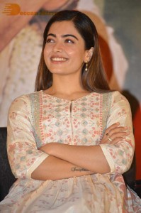 Rashmika Mandanna cute at a Press Conference