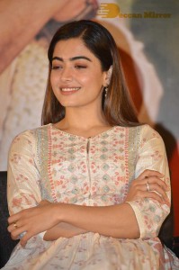 Rashmika Mandanna cute at a Press Conference