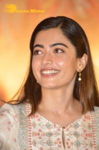 Rashmika Mandanna cute at a Press Conference