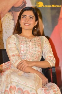 Rashmika Mandanna cute at a Press Conference