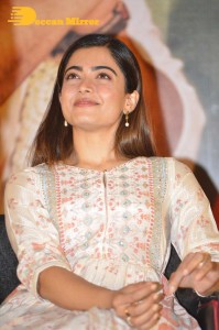 Rashmika Mandanna cute at a Press Conference