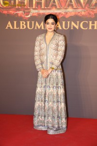 Indian actress Rashmika Mandanna gorgeous at a movie event