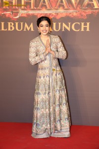 Indian actress Rashmika Mandanna gorgeous at a movie event