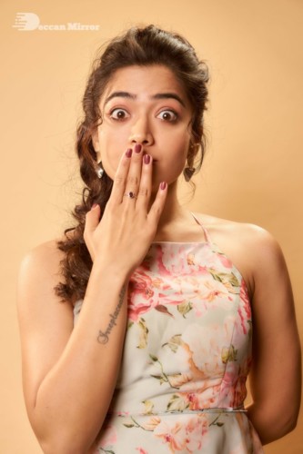 Telugu Actress Rashmika Mandanna Photoshoot with funny expressions