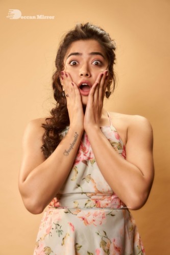 Telugu Actress Rashmika Mandanna Photoshoot with funny expressions
