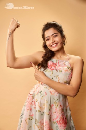 Telugu Actress Rashmika Mandanna Photoshoot with funny expressions