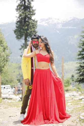 Telugu  Movie Ravana Lanka Working Stills