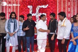 Ravanasura Movie Opening Stills with Ravi Teja, Chiranjeevi, Anu Emmanuel, Faira Abdullah