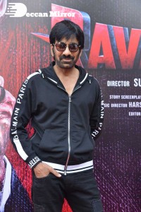 Ravanasura Movie Opening Stills with Ravi Teja, Chiranjeevi, Anu Emmanuel, Faira Abdullah