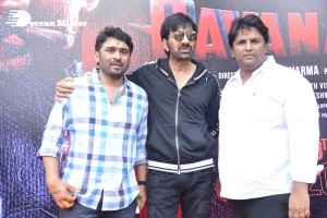 Ravanasura Movie Opening Stills with Ravi Teja, Chiranjeevi, Anu Emmanuel, Faira Abdullah