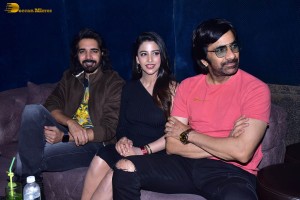 Ravanasura Song Launch Event attended by Ravi Teja, Daksha Nagarkar and Pujita Ponnada