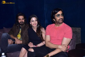Ravanasura Song Launch Event attended by Ravi Teja, Daksha Nagarkar and Pujita Ponnada