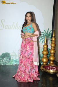 Ravi and Sargun’s Diwali Party attended by Ayesha Khan, Avneet Kaur, Jackie Shroff, and others