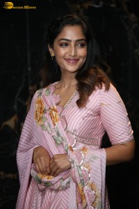 Indian actress reba monica john cute photoshoot in a salwar dress