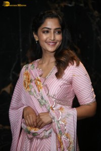 Indian actress reba monica john cute photoshoot in a salwar dress