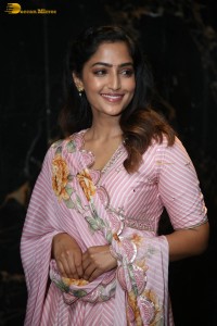 Indian actress reba monica john cute photoshoot in a salwar dress