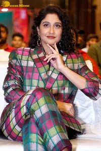 Regina Cassandra attending the pre-release function of Saakini Daakini