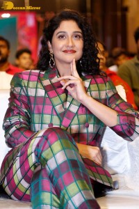 Regina Cassandra attending the pre-release function of Saakini Daakini