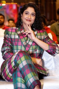 Regina Cassandra attending the pre-release function of Saakini Daakini