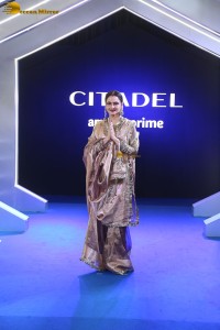 Actress rekha ramp walk at a fashion show