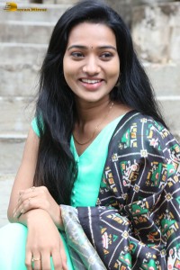 actress rekha nirosha in a green salwar cute photoshoot