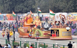 Republic Day Parade Pictures that were shared by Prime Minister Narendra Modi on Social Media