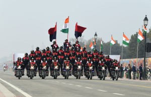 Republic Day Parade Pictures that were shared by Prime Minister Narendra Modi on Social Media