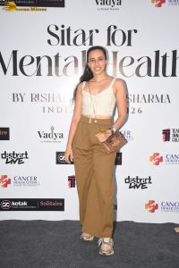 Sitar for Mental Health by Rishab Sharma attended by Deepika Padukone, Mrunal Thakur, Tara Sutaria, and others