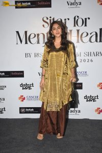 Sitar for Mental Health by Rishab Sharma attended by Deepika Padukone, Mrunal Thakur, Tara Sutaria, and others