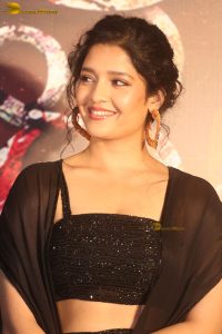 actress ritika singh gorgeous in a black dress at an event