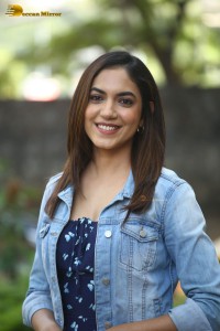 Telugu Actress Ritu Varma photoshoot in a denim jacket