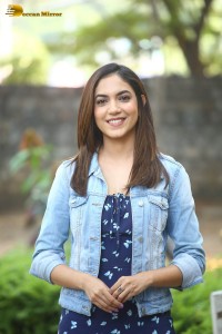 Telugu Actress Ritu Varma photoshoot in a denim jacket