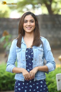 Telugu Actress Ritu Varma photoshoot in a denim jacket