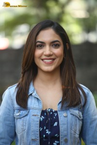 Telugu Actress Ritu Varma photoshoot in a denim jacket