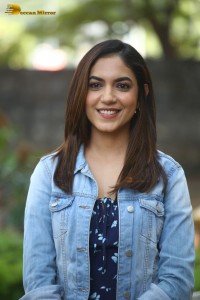 Telugu Actress Ritu Varma photoshoot in a denim jacket