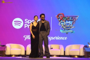 Alia Bhatt and Ranveer Singh promote Rocky Aur Rani Kii Prem Kahani on July 21, 2023