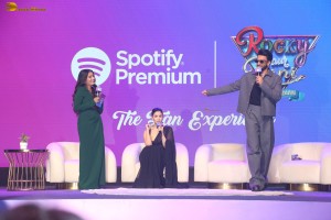 Alia Bhatt and Ranveer Singh promote Rocky Aur Rani Kii Prem Kahani on July 21, 2023