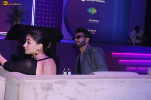 Alia Bhatt and Ranveer Singh promote Rocky Aur Rani Kii Prem Kahani on July 21, 2023