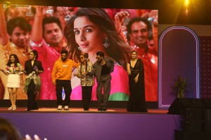 Alia Bhatt and Ranveer Singh promote Rocky Aur Rani Kii Prem Kahani on July 21, 2023
