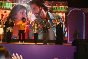 Alia Bhatt and Ranveer Singh promote Rocky Aur Rani Kii Prem Kahani on July 21, 2023