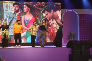 Alia Bhatt and Ranveer Singh promote Rocky Aur Rani Kii Prem Kahani on July 21, 2023