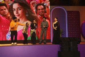 Alia Bhatt and Ranveer Singh promote Rocky Aur Rani Kii Prem Kahani on July 21, 2023