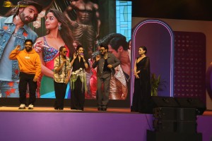 Alia Bhatt and Ranveer Singh promote Rocky Aur Rani Kii Prem Kahani on July 21, 2023