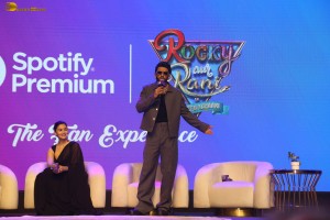 Alia Bhatt and Ranveer Singh promote Rocky Aur Rani Kii Prem Kahani on July 21, 2023
