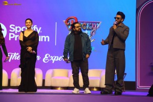 Alia Bhatt and Ranveer Singh promote Rocky Aur Rani Kii Prem Kahani on July 21, 2023