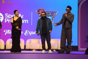 Alia Bhatt and Ranveer Singh promote Rocky Aur Rani Kii Prem Kahani on July 21, 2023