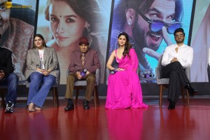 Rocky Aur Rani Kii Prem Kahaani Success Meet attended by Ranveer Singh, Alia Bhatt and Dharmendra