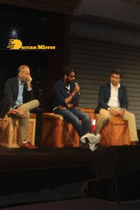 Rudra The Edge of Darkness Trailer Launch attended by Ajay Devgn and Raashi Khanna