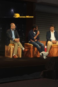 Rudra The Edge of Darkness Trailer Launch attended by Ajay Devgn and Raashi Khanna