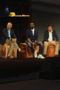 Rudra The Edge of Darkness Trailer Launch attended by Ajay Devgn and Raashi Khanna